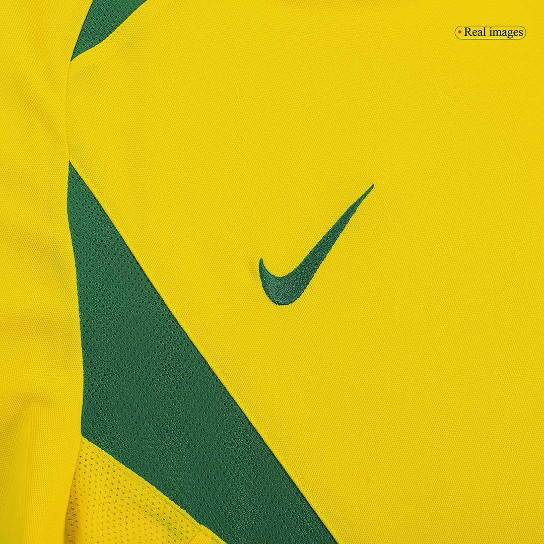 Retro Brazil Home Jersey World Cup 2002 - minejerseys