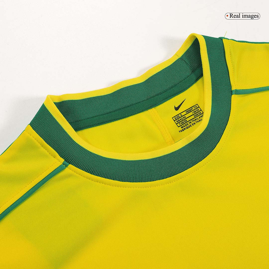 Retro Brazil Home Jersey World Cup 1998 - minejerseys