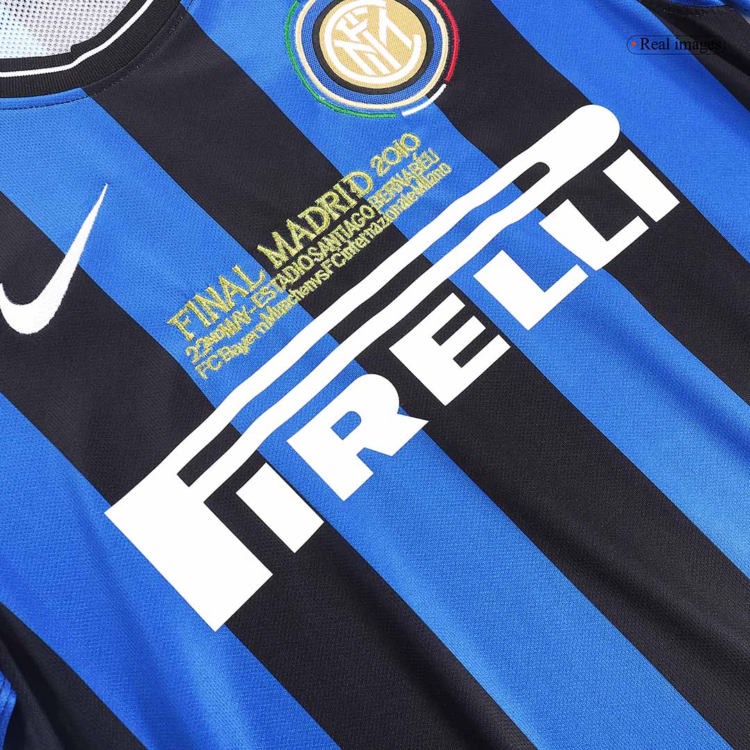 Retro Inter Milan UCL Final Home Jersey 2009/10 - minejerseys