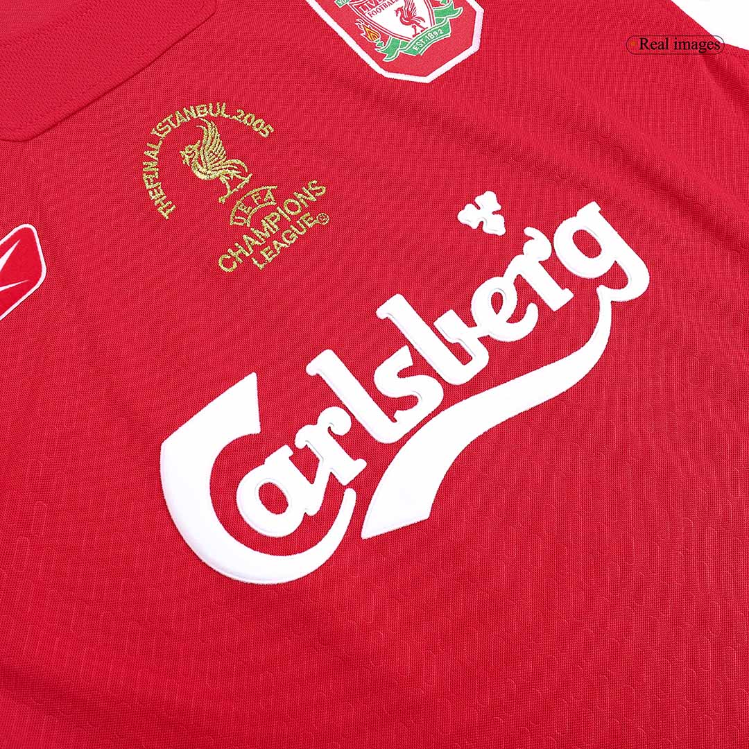 Retro Liverpool UCL Final Home Jersey 2005 - minejerseys