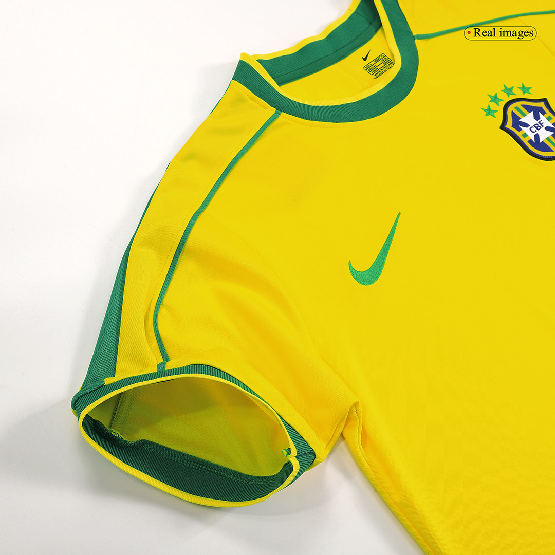 Retro Brazil Home Jersey World Cup 1998 - minejerseys