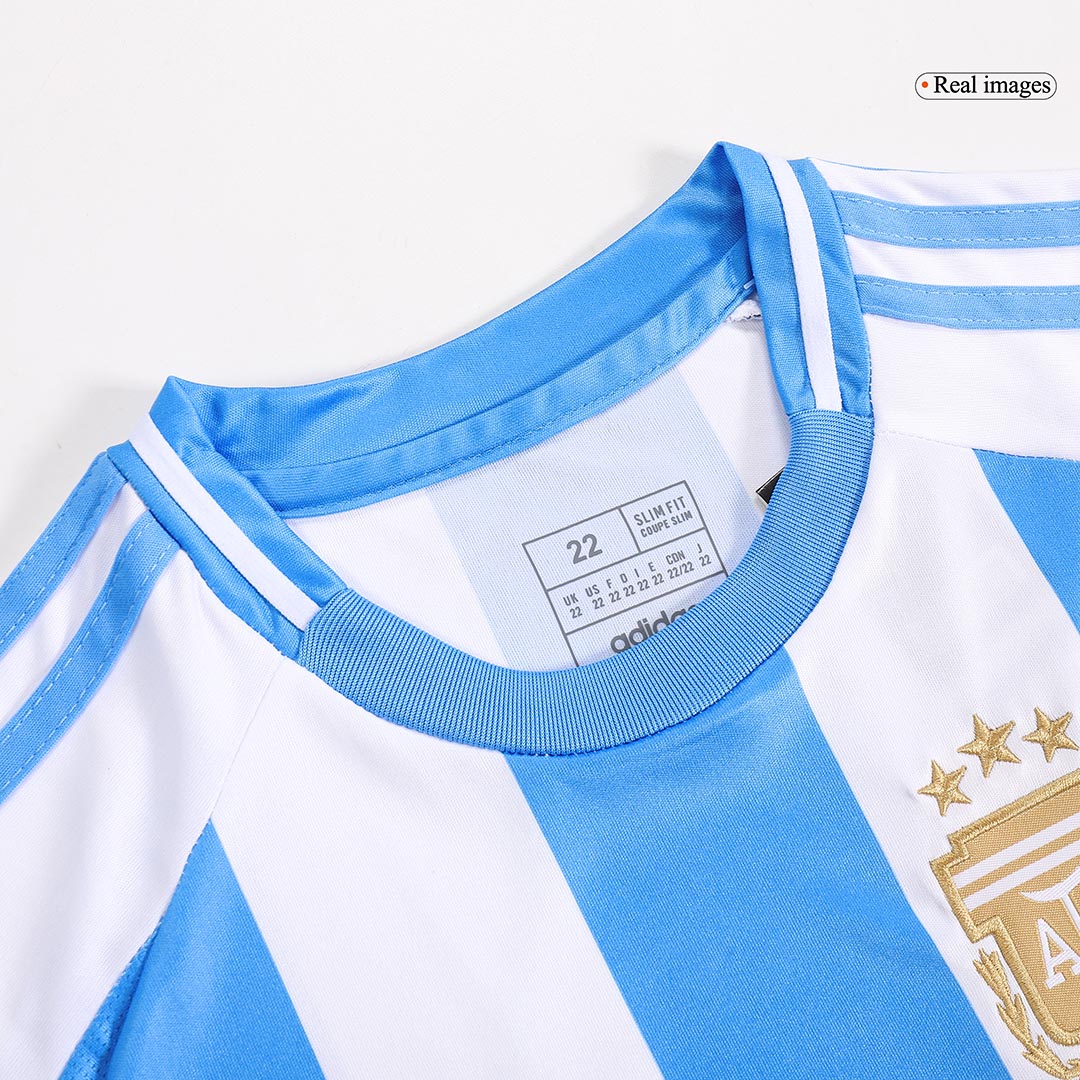 Kids Argentina Home Kit Copa America 2024 - minejerseys