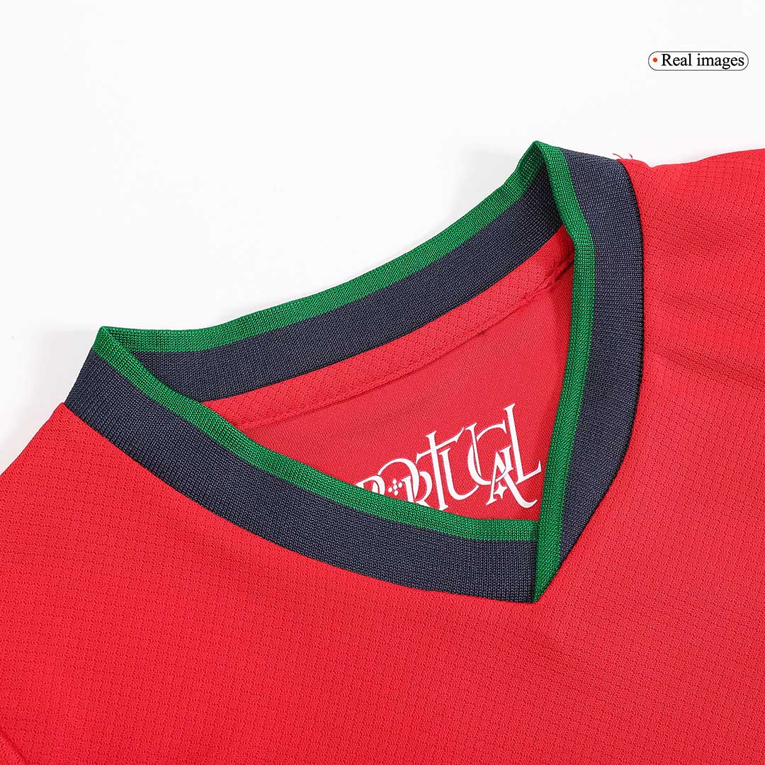 Kids Portugal Home Kit EURO 2024 - minejerseys