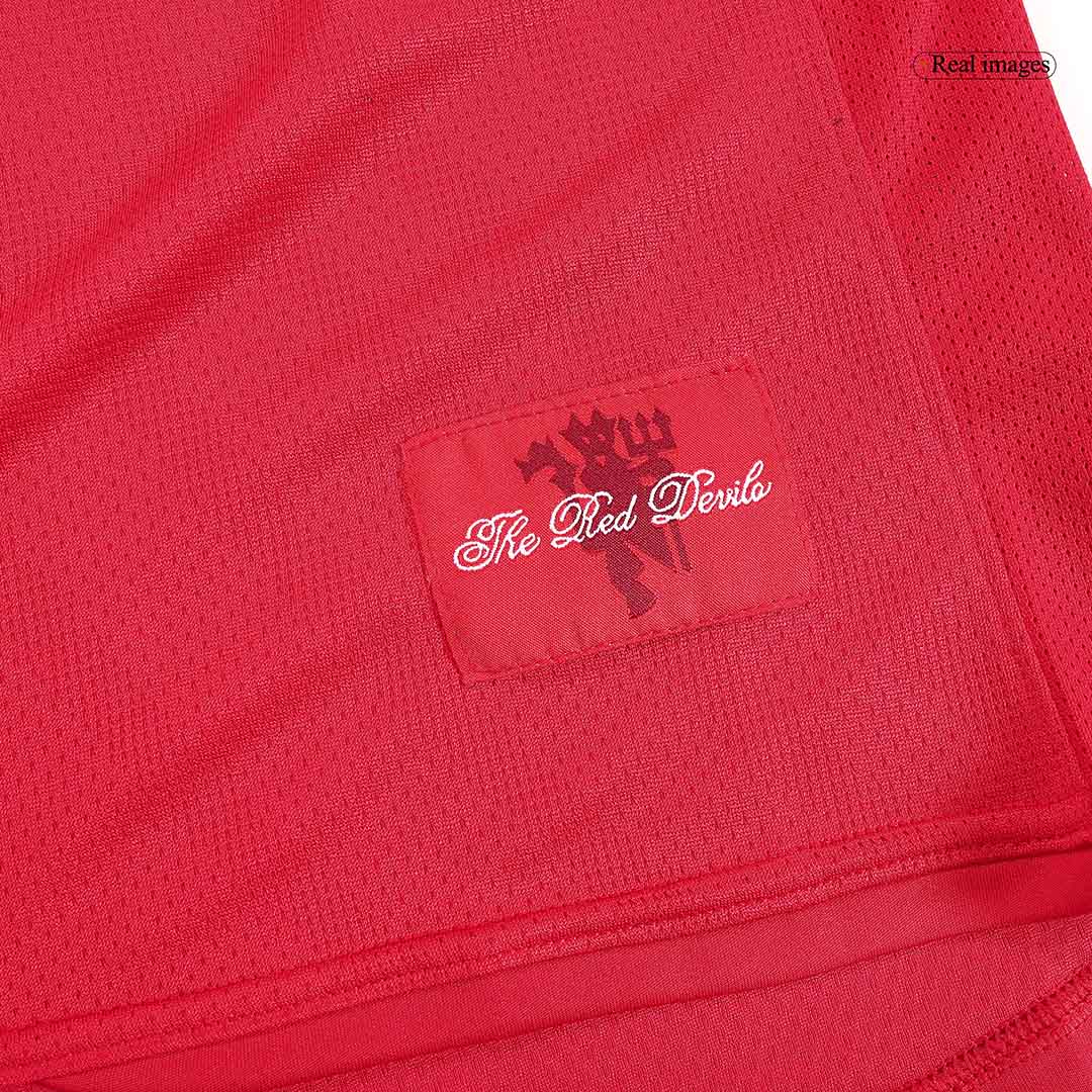 RONALDO #7 Retro Manchester United Home Jersey 2007/08 - minejerseys