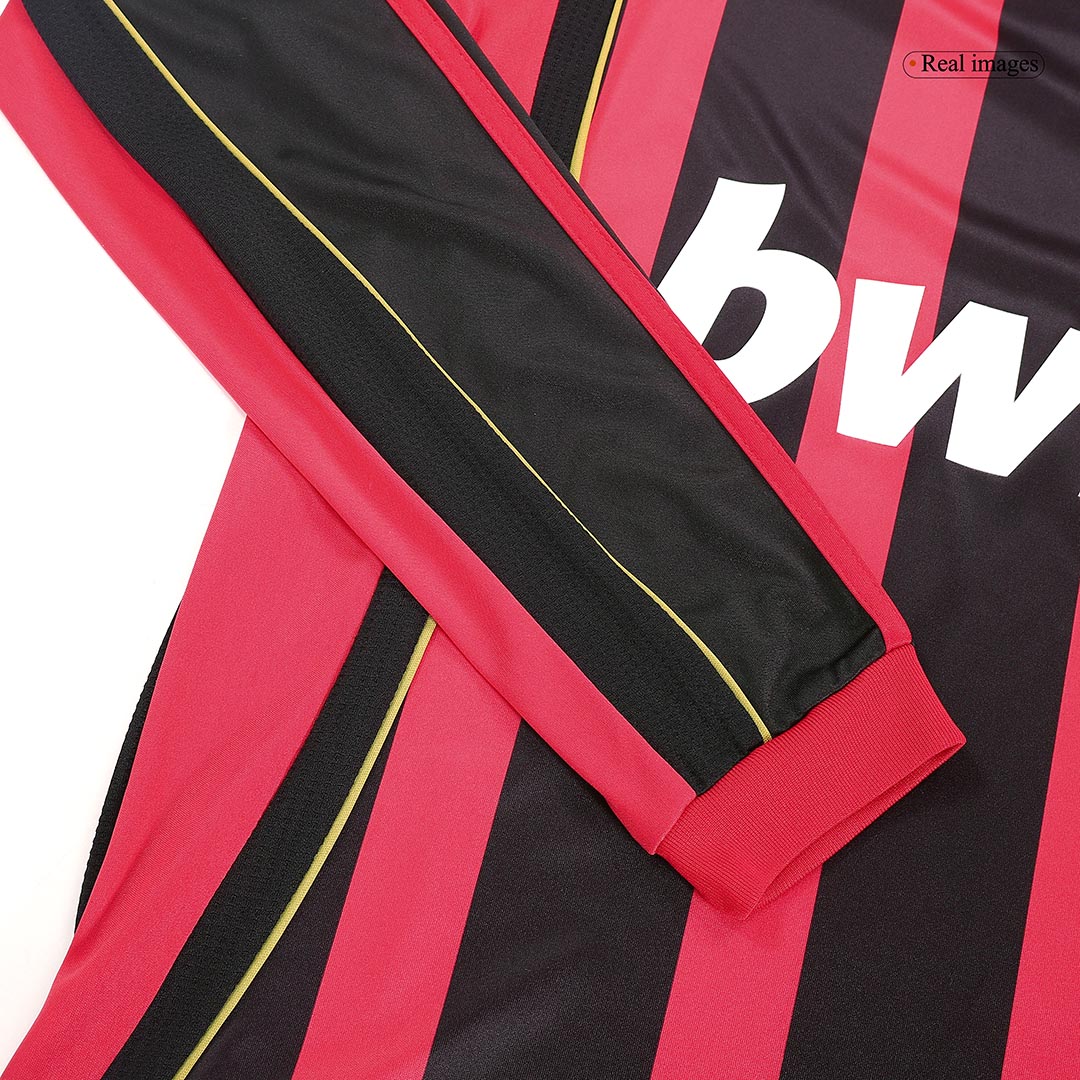 Retro AC Milan Home Long Sleeve Jersey 2006/07 - minejerseys