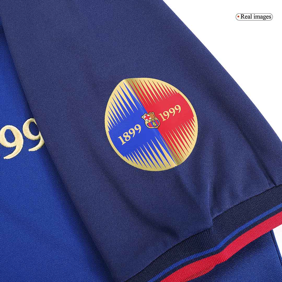 Retro Barcelona 100-Yeas Anniversary Home Jersey 1999/00 - minejerseys