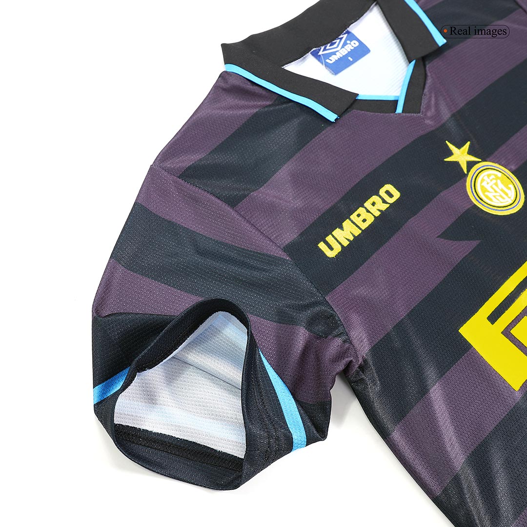 Retro Inter Milan Away Jersey Europa League 1997/98 - minejerseys
