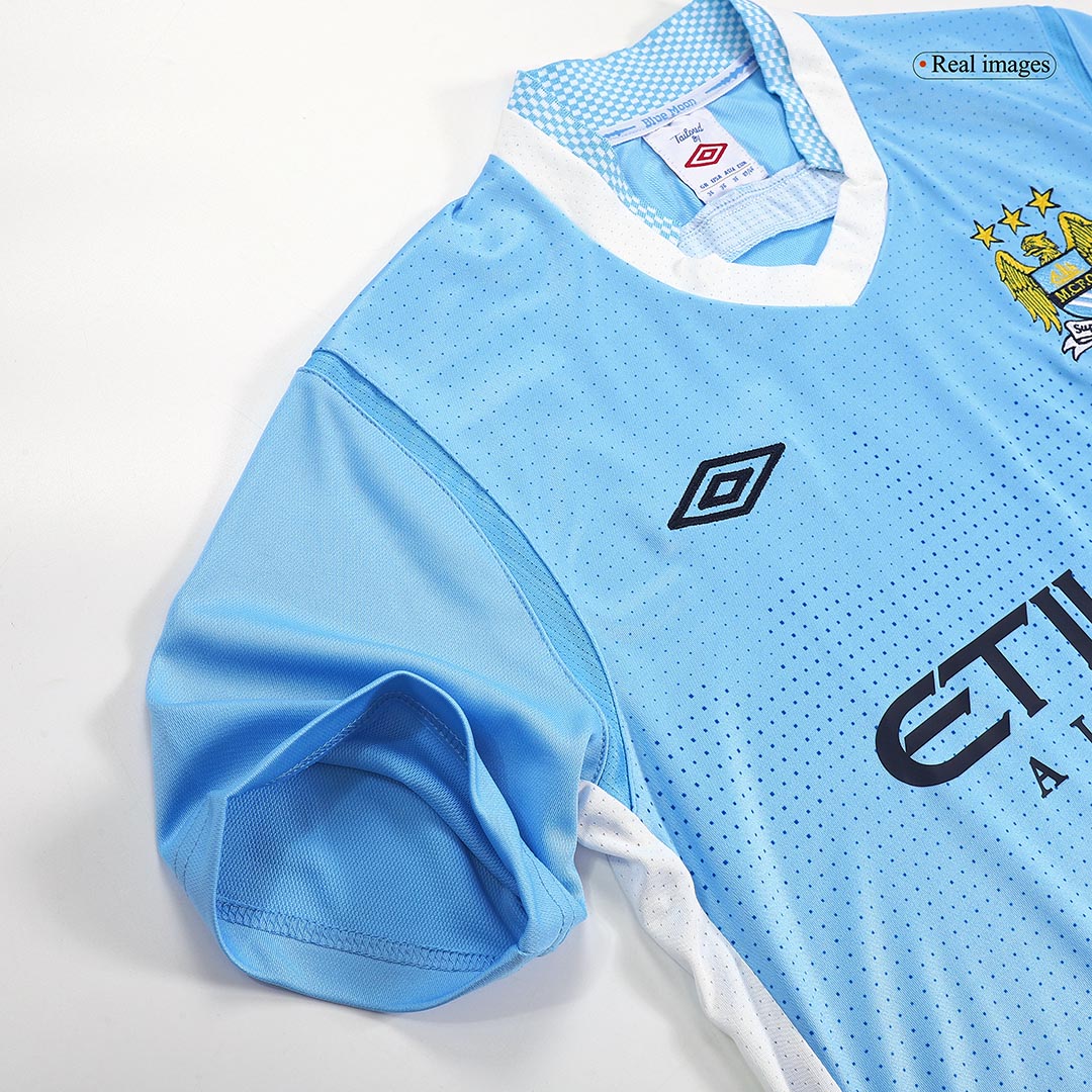 Retro Manchester City Home Jersey 2011/12 - minejerseys