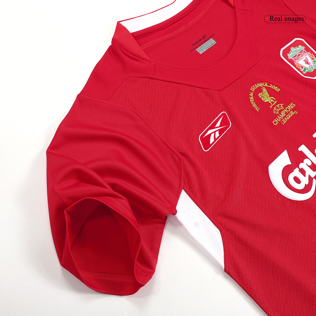 Retro Liverpool UCL Final Home Jersey 2005 - minejerseys