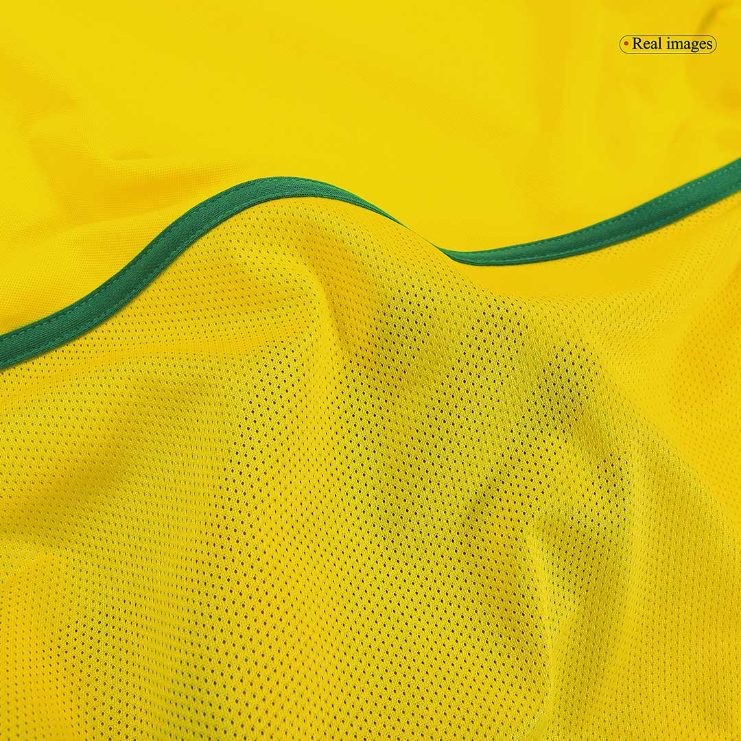 Retro Brazil Home Jersey World Cup 2002 - minejerseys