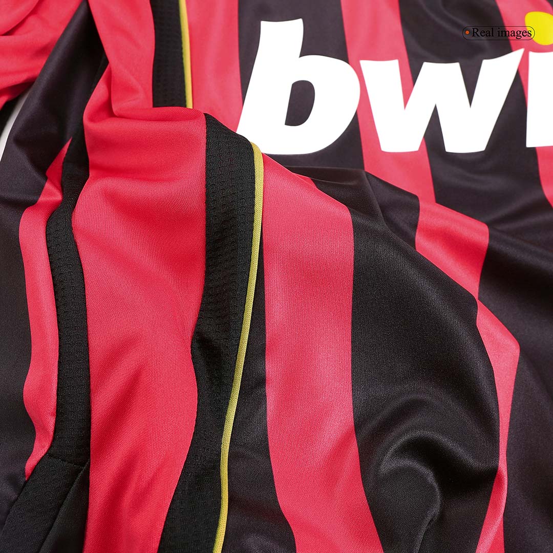 Retro AC Milan Home Long Sleeve Jersey 2006/07 - minejerseys