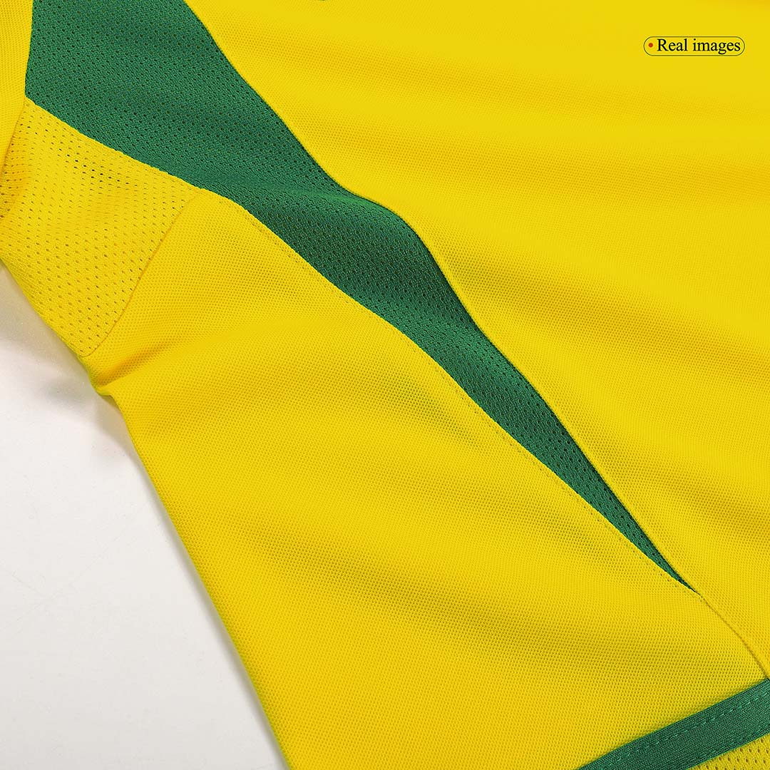 Retro Brazil Home Jersey World Cup 2002 - minejerseys