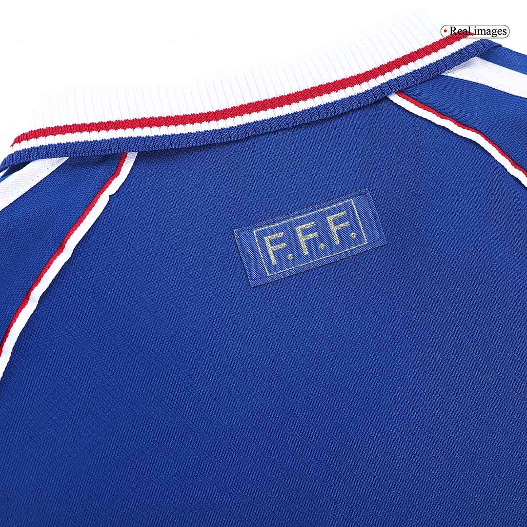 Retro France Home Jersey World Cup 1998 - minejerseys