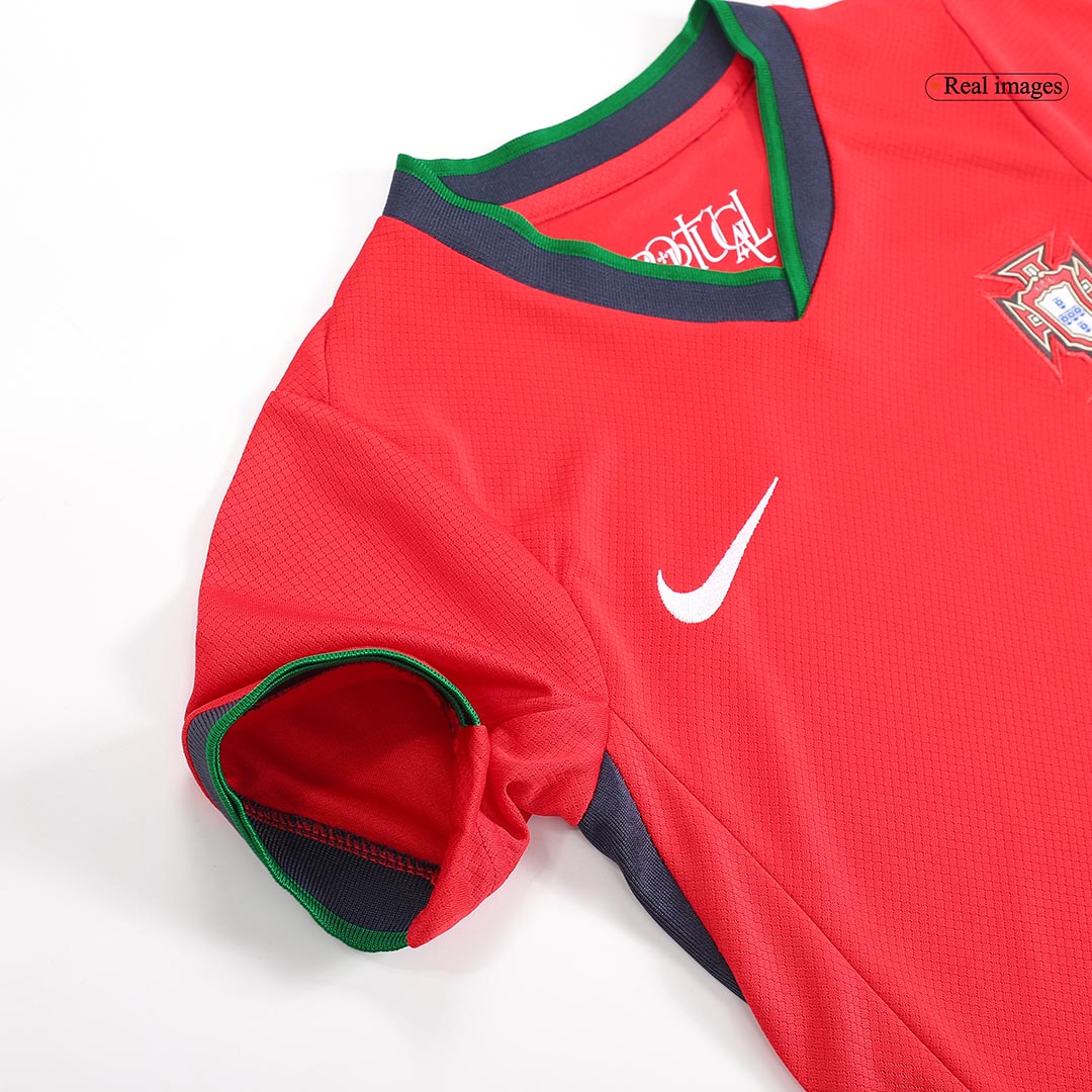 Kids Portugal Home Kit EURO 2024 - minejerseys