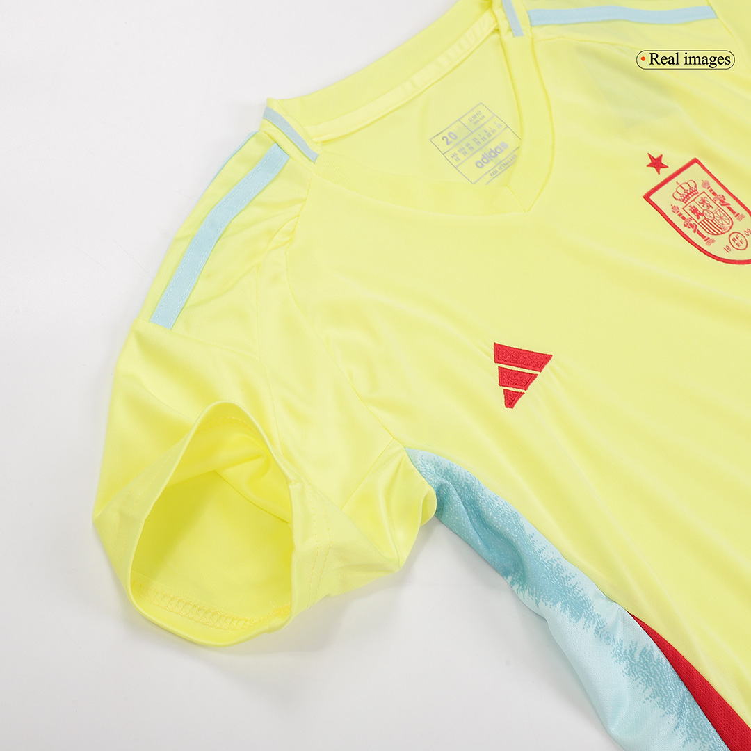 Kids Spain Away Kit EURO 2024 - minejerseys