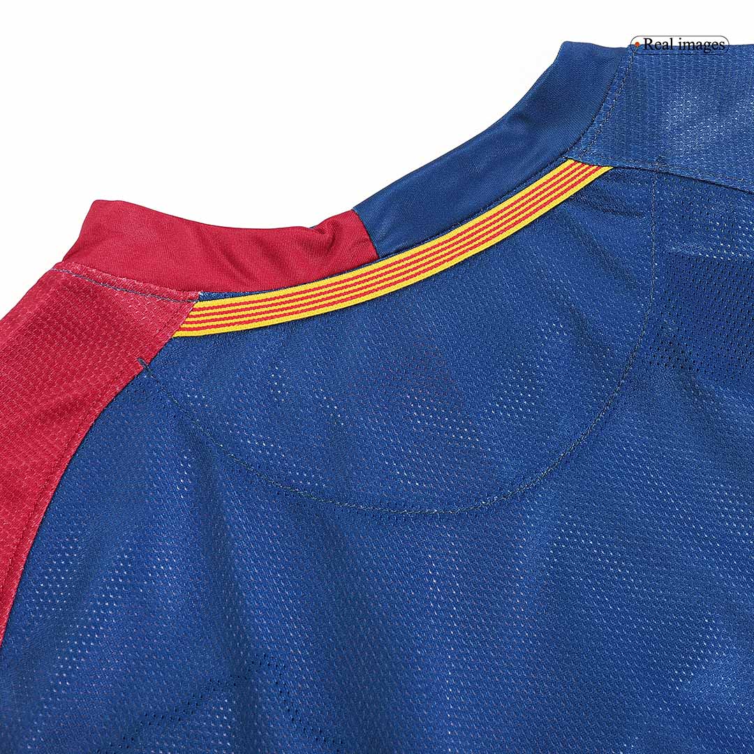 Retro Barcelona UCL Final Home Jersey 2008/09 - minejerseys