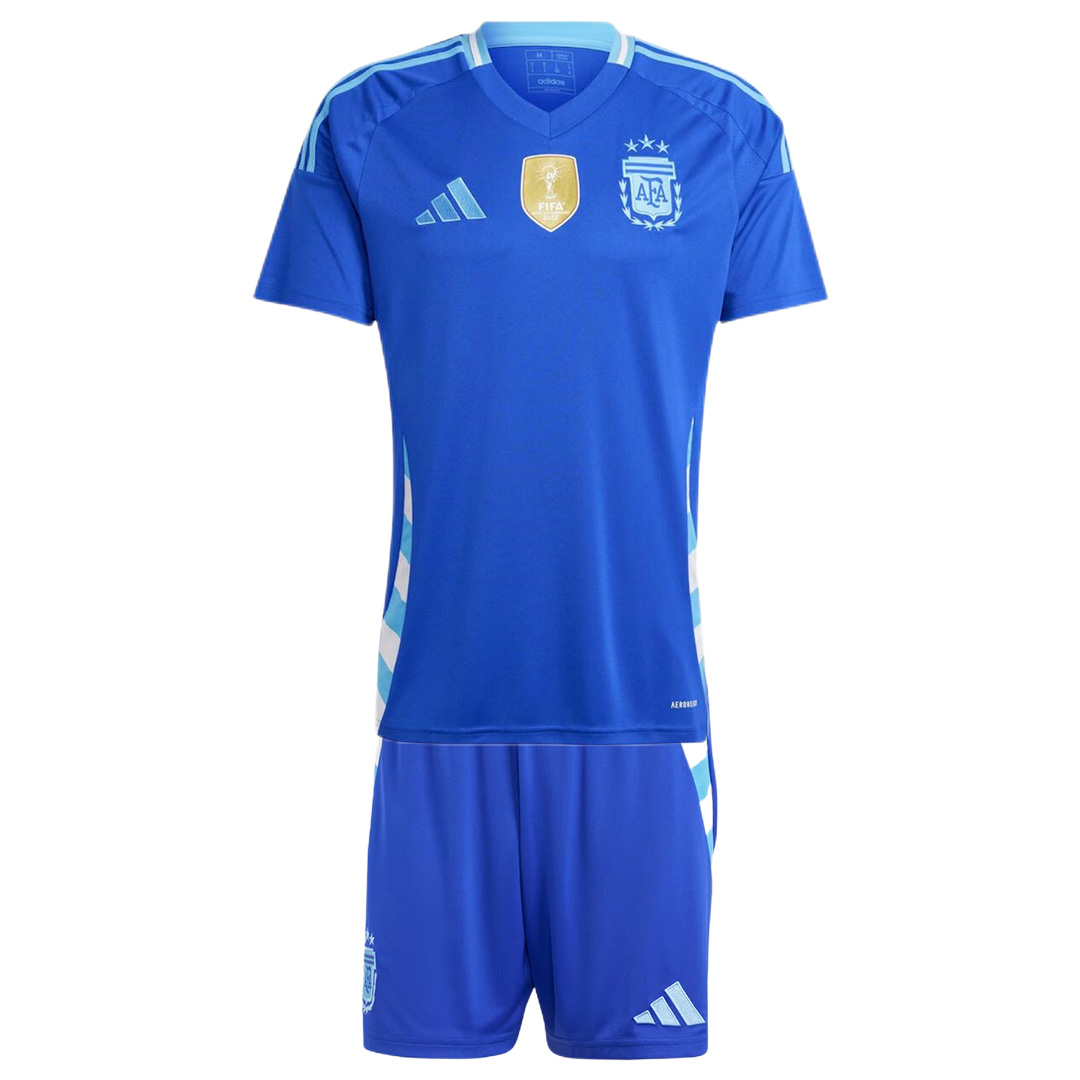 Kids Argentina Away Kit Copa America 2024 - minejerseys