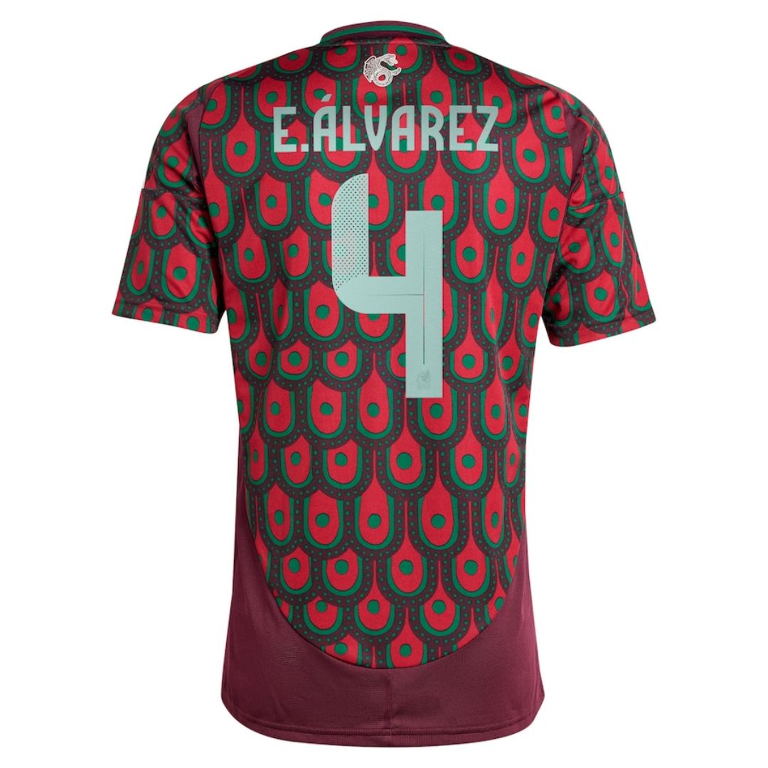 E.ÁLVAREZ #4 Mexico Home Jersey Copa America 2024 - minejerseys
