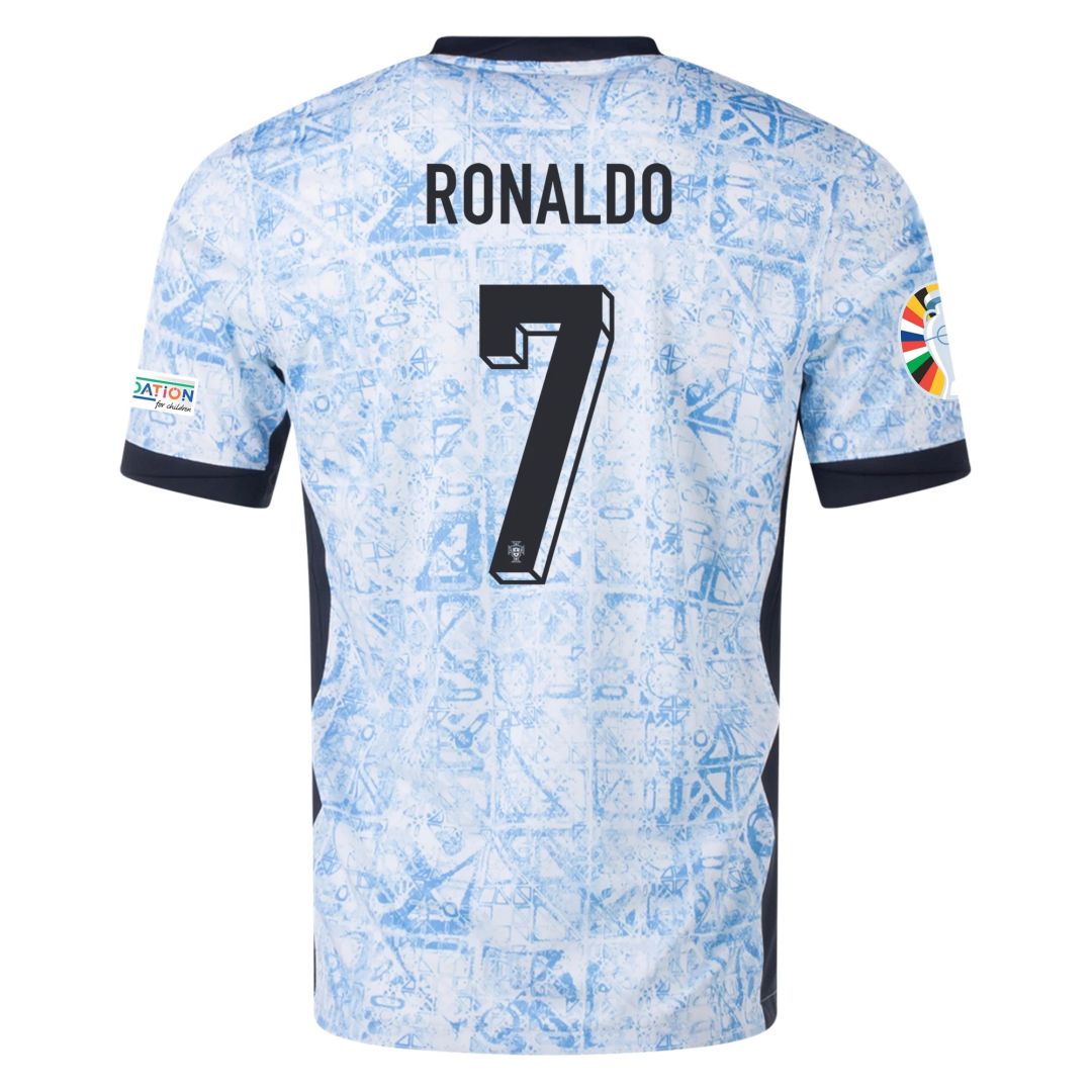 Ronaldo #7 Portugal Away Jersey Euro 2024 - minejerseys