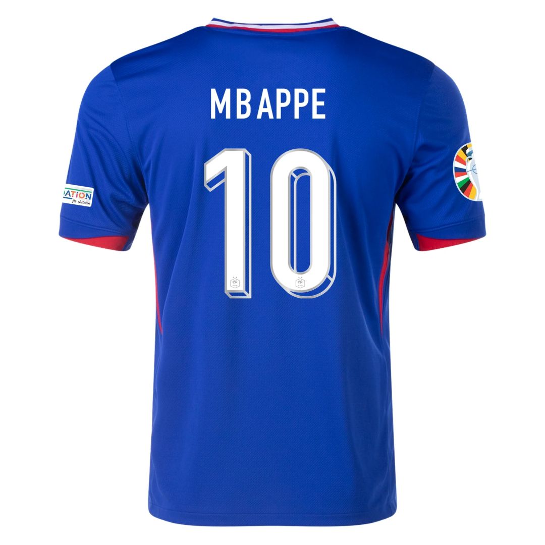 MBAPPE #10 France Home Jersey Euro 2024 - [Super Replica] - minejerseys