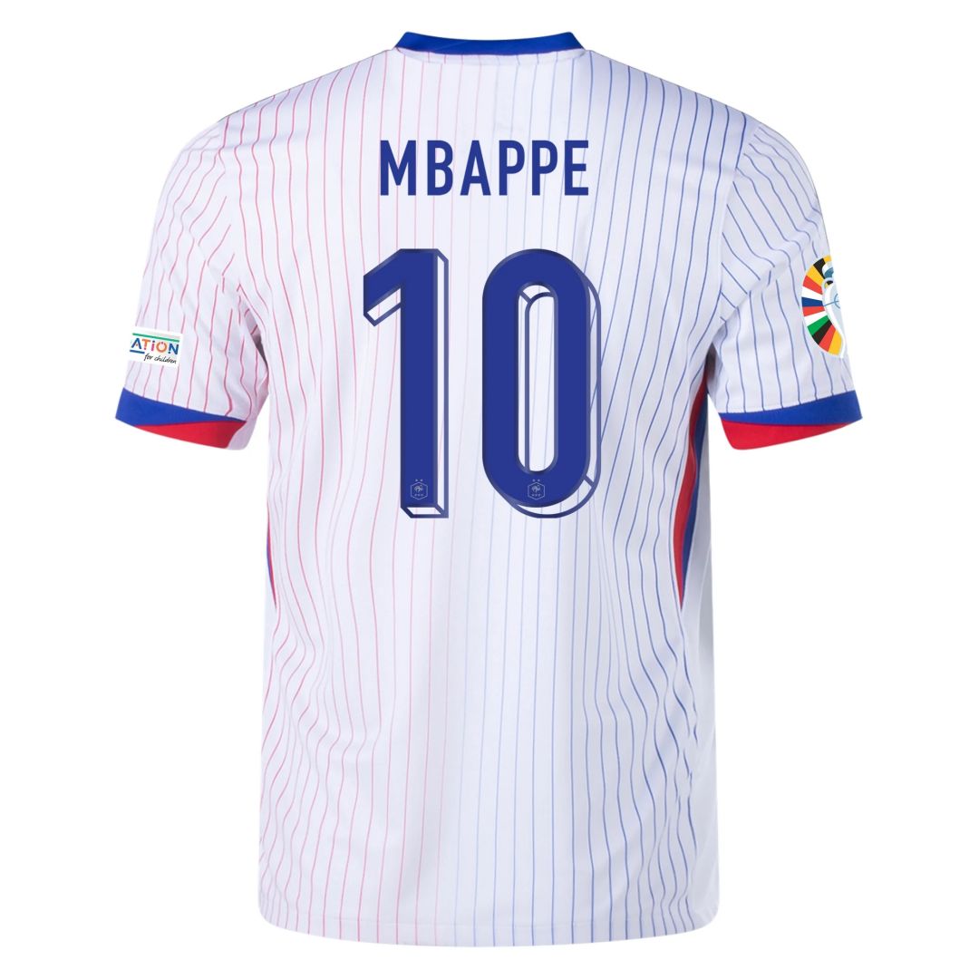 MBAPPE #10 France Away Jersey Euro 2024 - [Super Replica] - minejerseys