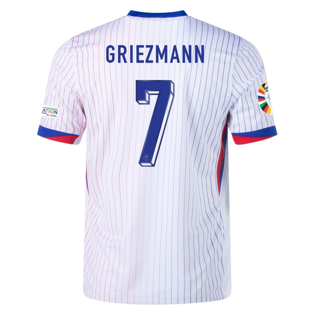 GRIEZMANN #7 France Away Jersey Euro 2024 - [Super Replica] - minejerseys