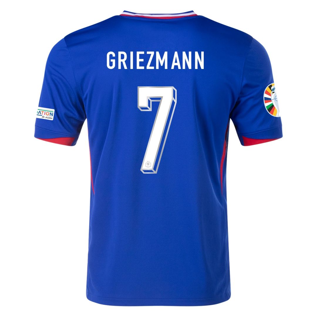 GRIEZMANN #7 France Home Jersey Euro 2024 - [Super Replica] - minejerseys