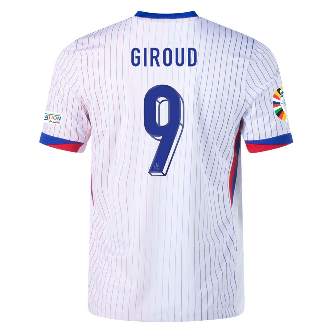 GIROUD #9 France Away Jersey Euro 2024 - [Super Replica] - minejerseys