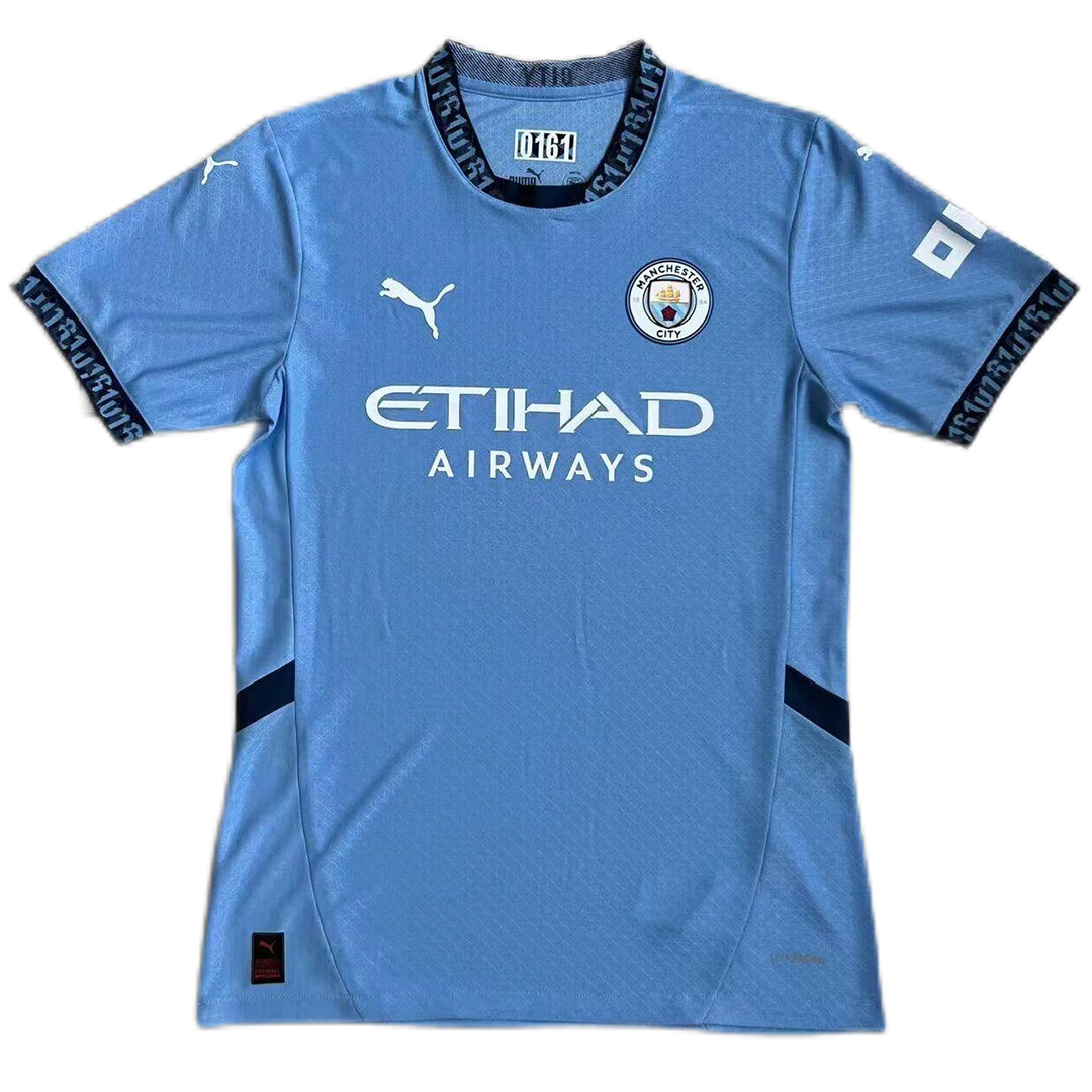 Manchester City Home Jersey Player Version 2024/25 - minejerseys