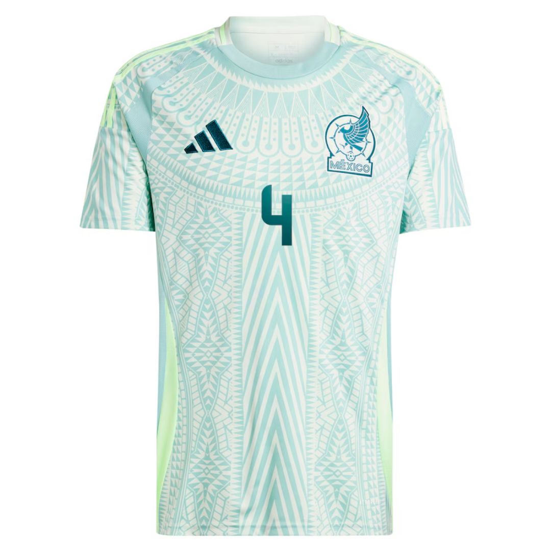 E.ÁLVAREZ #4 Mexico Away Jersey Copa America 2024 - minejerseys