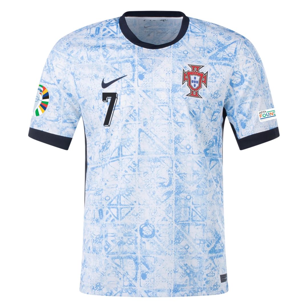 Ronaldo #7 Portugal Away Jersey Euro 2024 - minejerseys