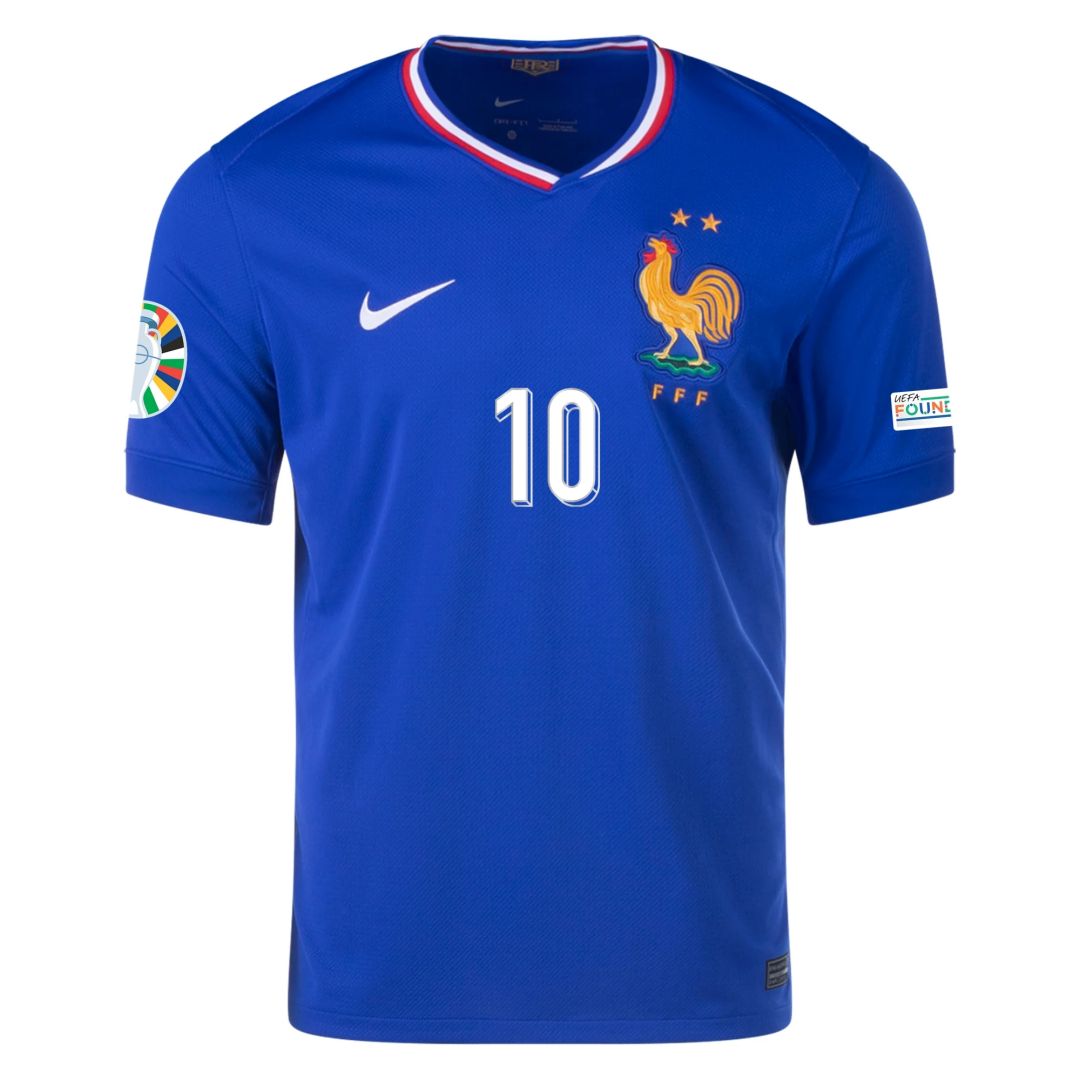 MBAPPE #10 France Home Jersey Euro 2024 - [Super Replica] - minejerseys