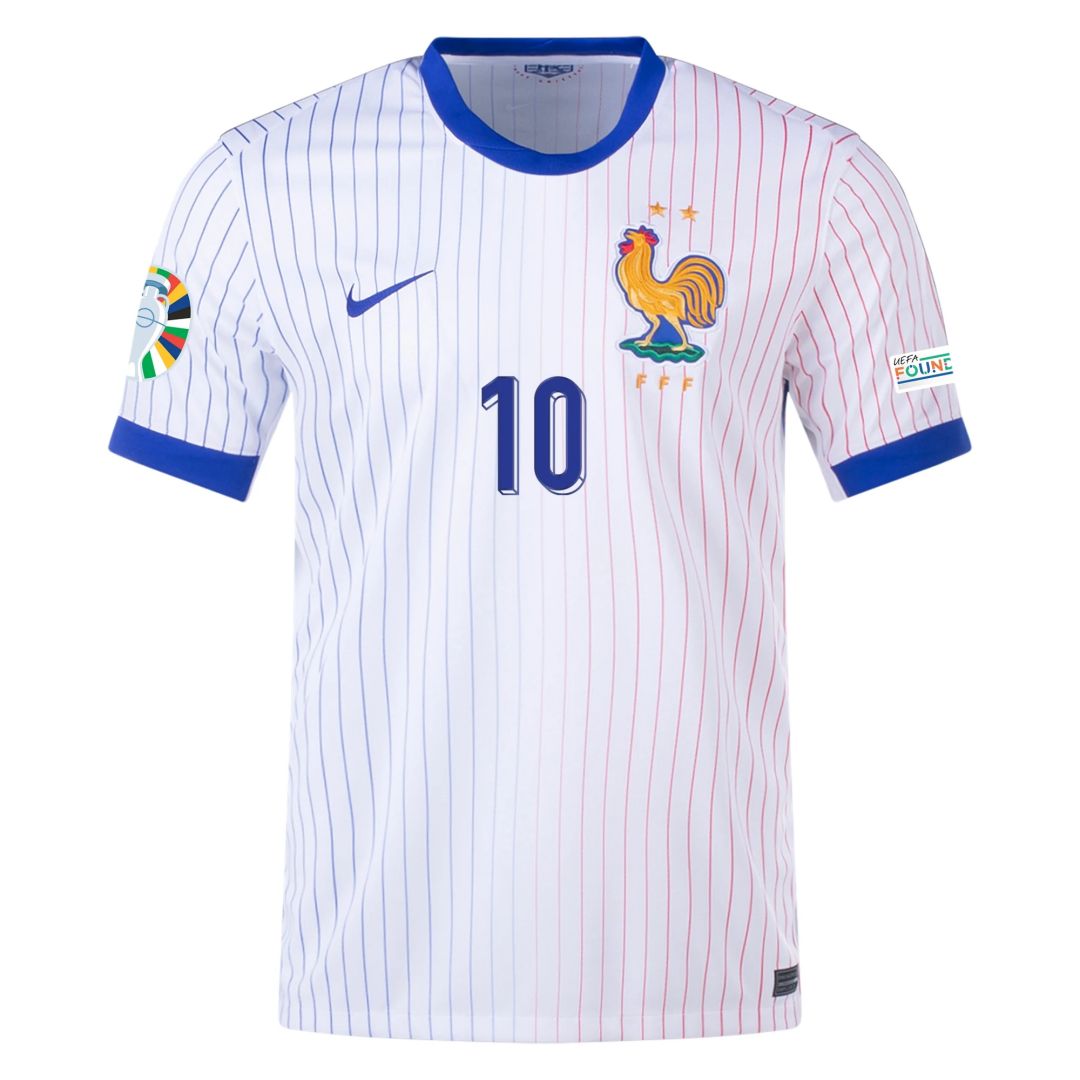 MBAPPE #10 France Away Jersey Euro 2024 - [Super Replica] - minejerseys