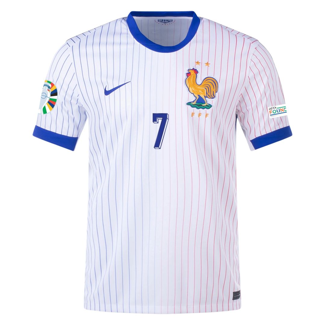 GRIEZMANN #7 France Away Jersey Euro 2024 - [Super Replica] - minejerseys
