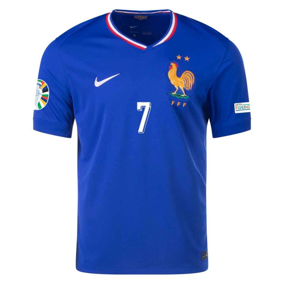 GRIEZMANN #7 France Home Jersey Euro 2024 - [Super Replica] - minejerseys