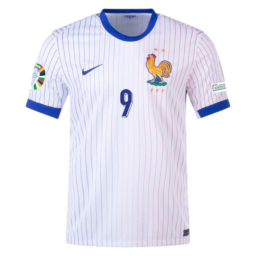 GIROUD #9 France Away Jersey Euro 2024 - [Super Replica] - minejerseys