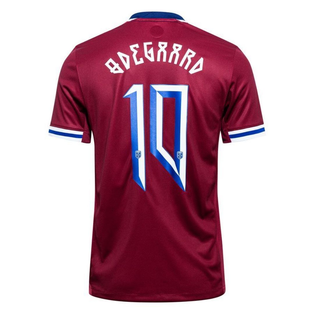 ØDEGAARD #10 Norway Home Jersey 2024 - minejerseys