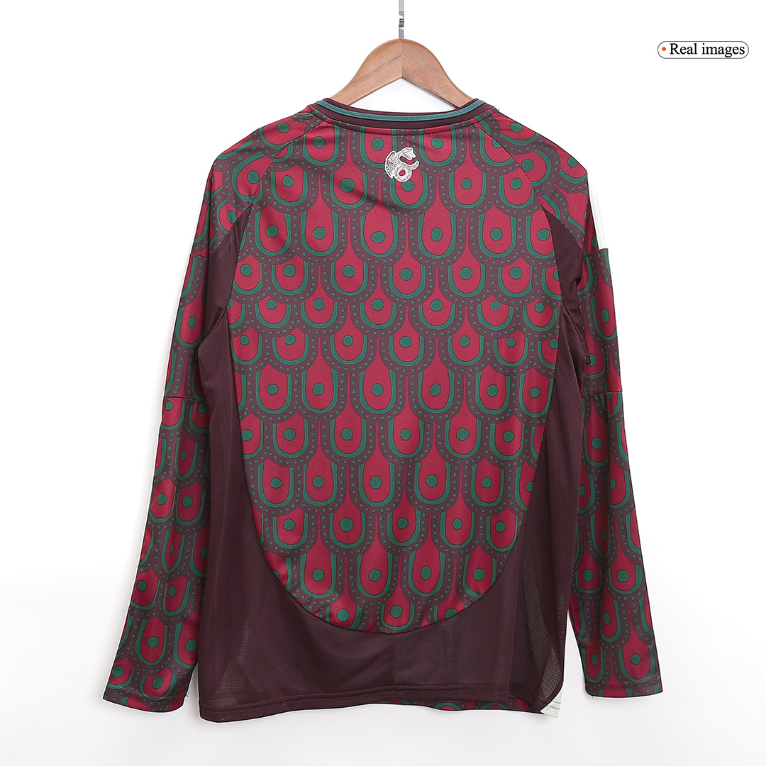 Mexico Home Long Sleeve Jersey Copa America 2024 - minejerseys