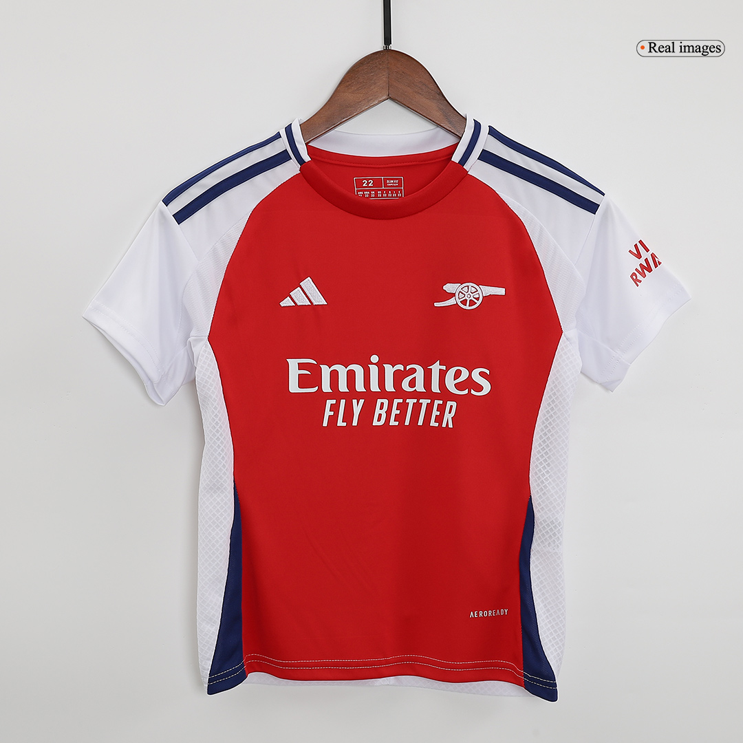 Kids Arsenal Home Jersey Kit 2024/25 - minejerseys