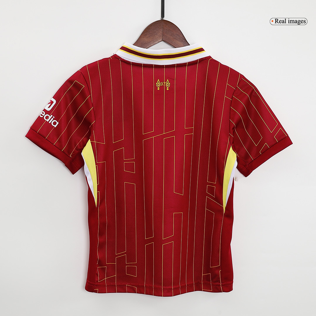 Kids Liverpool Home Jersey Kit 2024/25 - minejerseys
