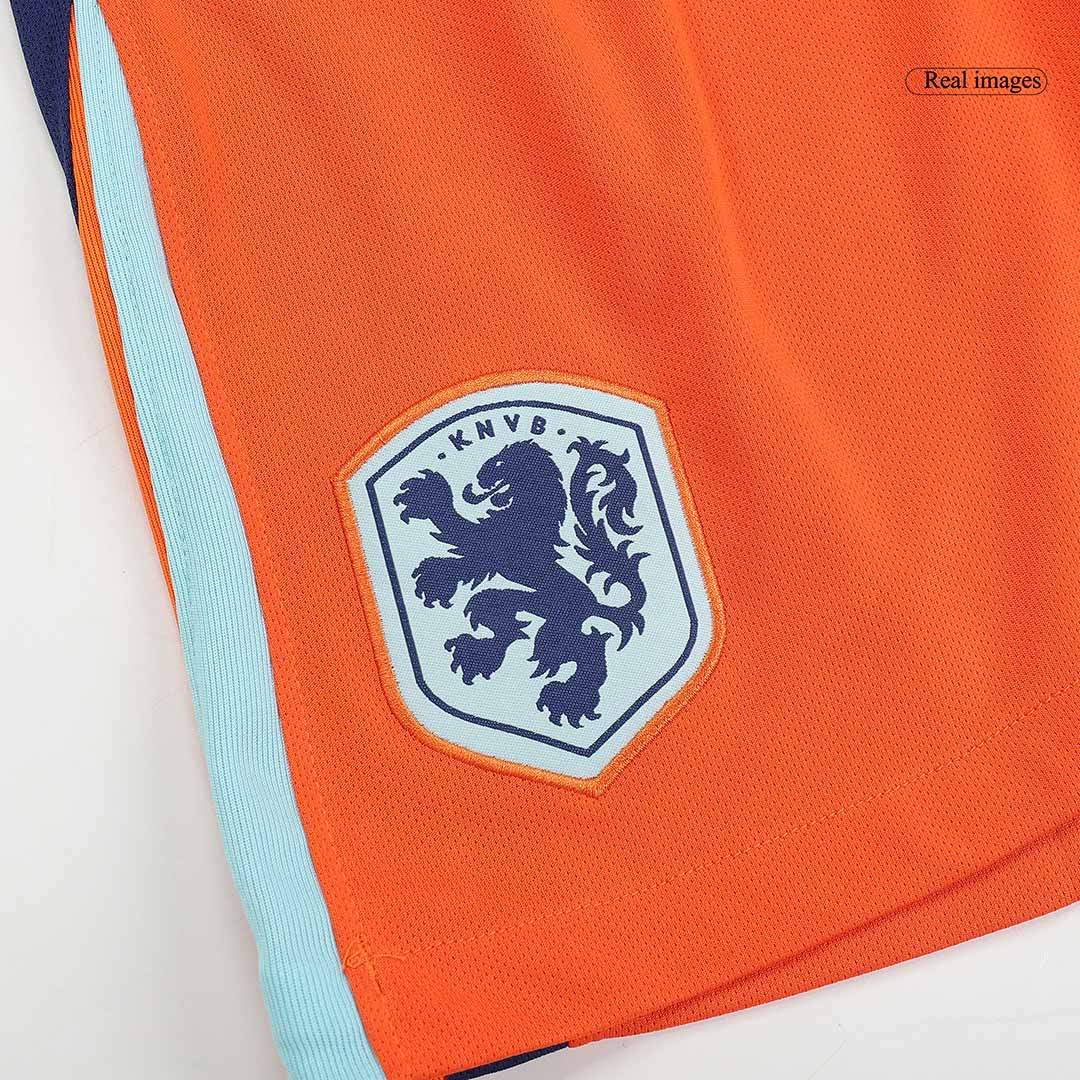 Netherlands Home Shorts EURO 2024 - minejerseys