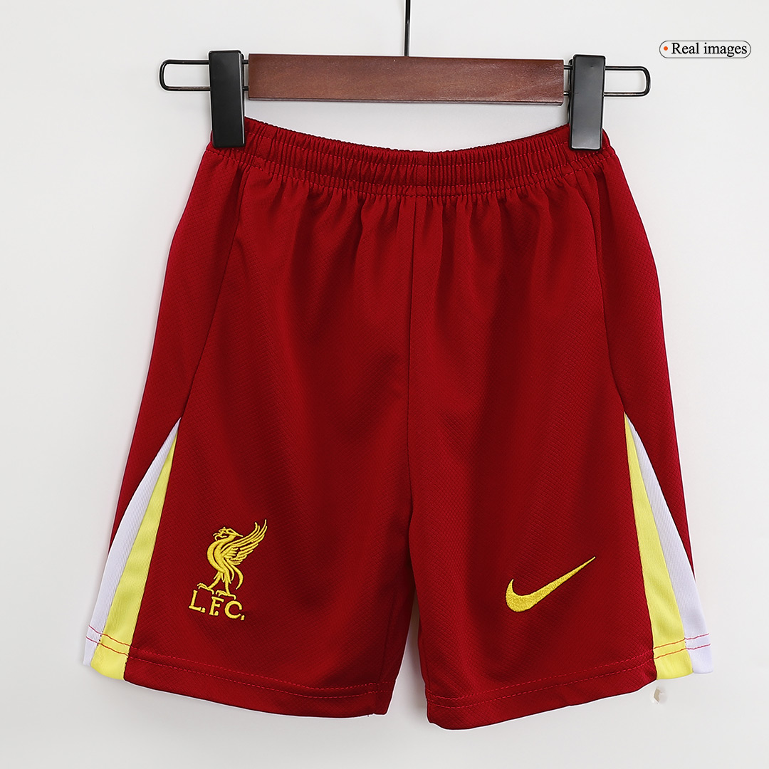 Kids Liverpool Home Jersey Kit 2024/25 - minejerseys