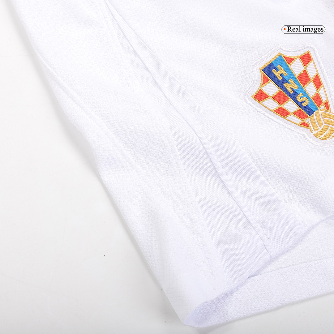 Croatia Home Soccer Shorts Euro 2024 - minejerseys