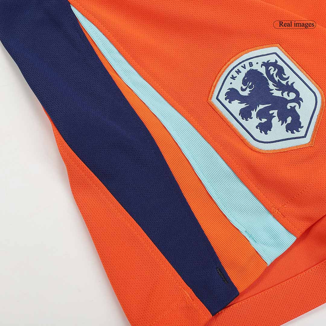 Netherlands Home Shorts EURO 2024 - minejerseys