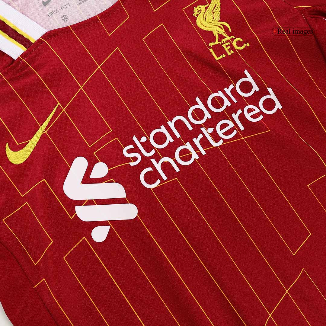 Kids Liverpool Home Jersey Kit 2024/25 - minejerseys