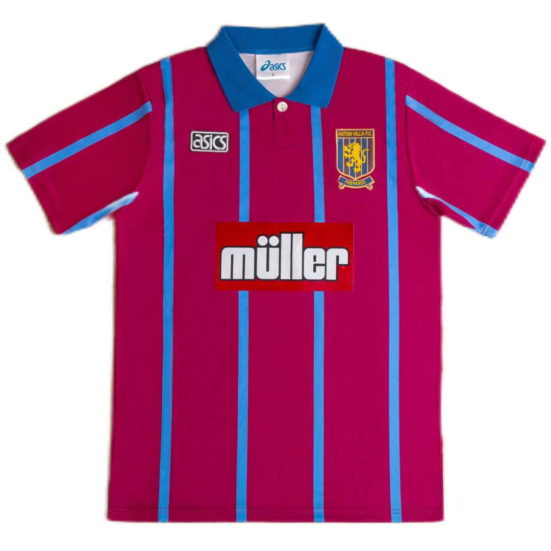 Retro Aston Villa Home Jersey 1993/95 - minejerseys