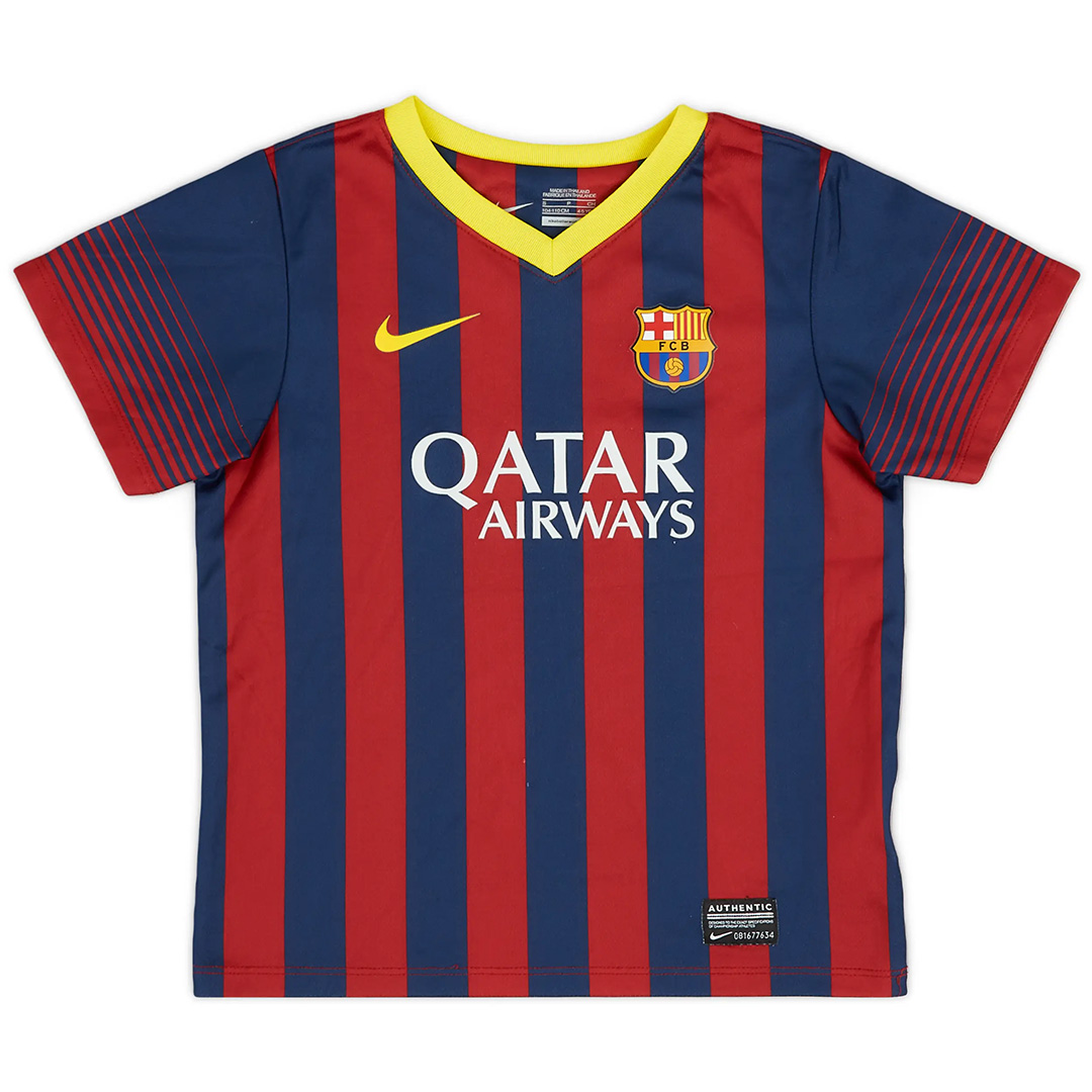 Retro Barcelona Home Jersey 2013/14 - minejerseys