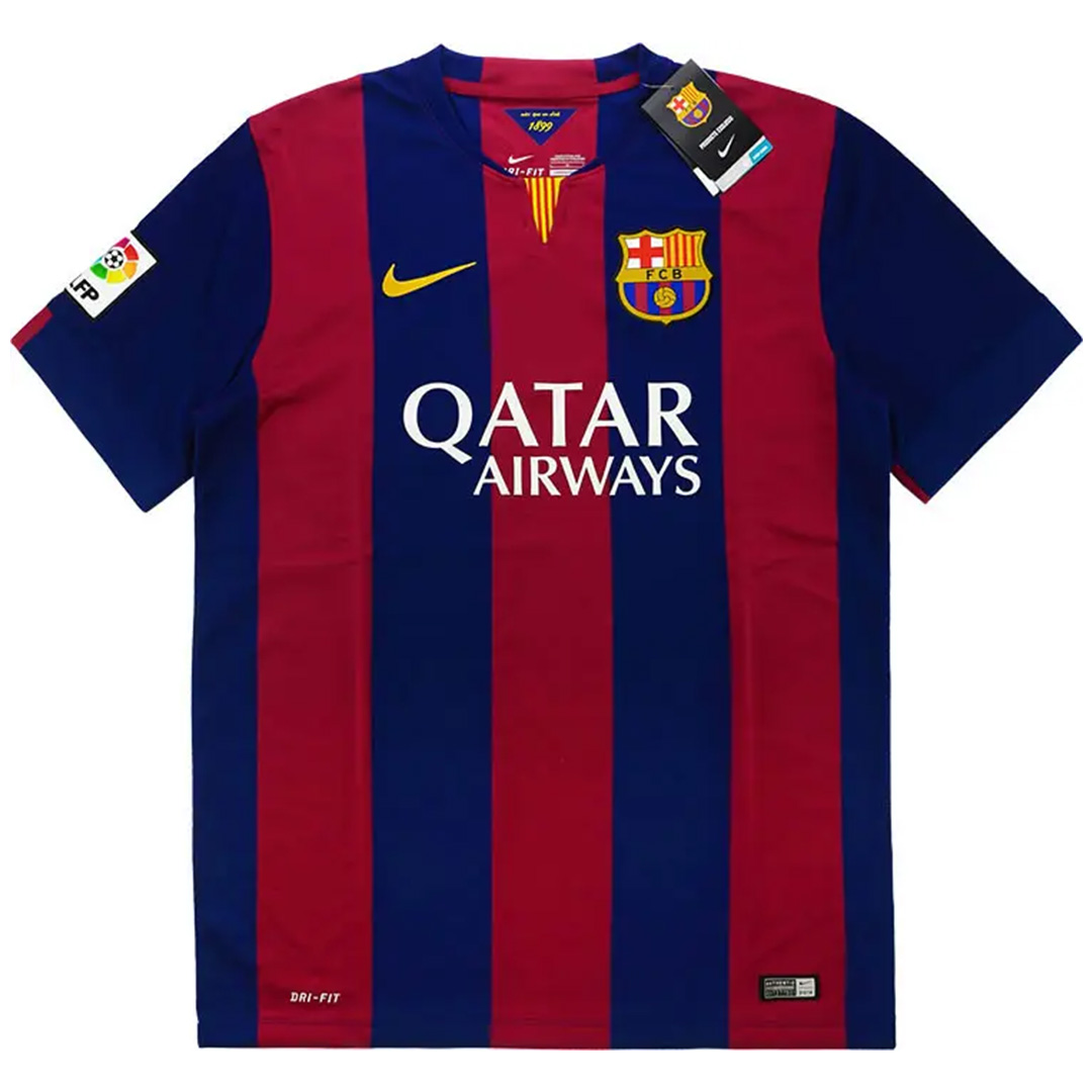 Retro Barcelona Home Jersey 2014/15 - minejerseys