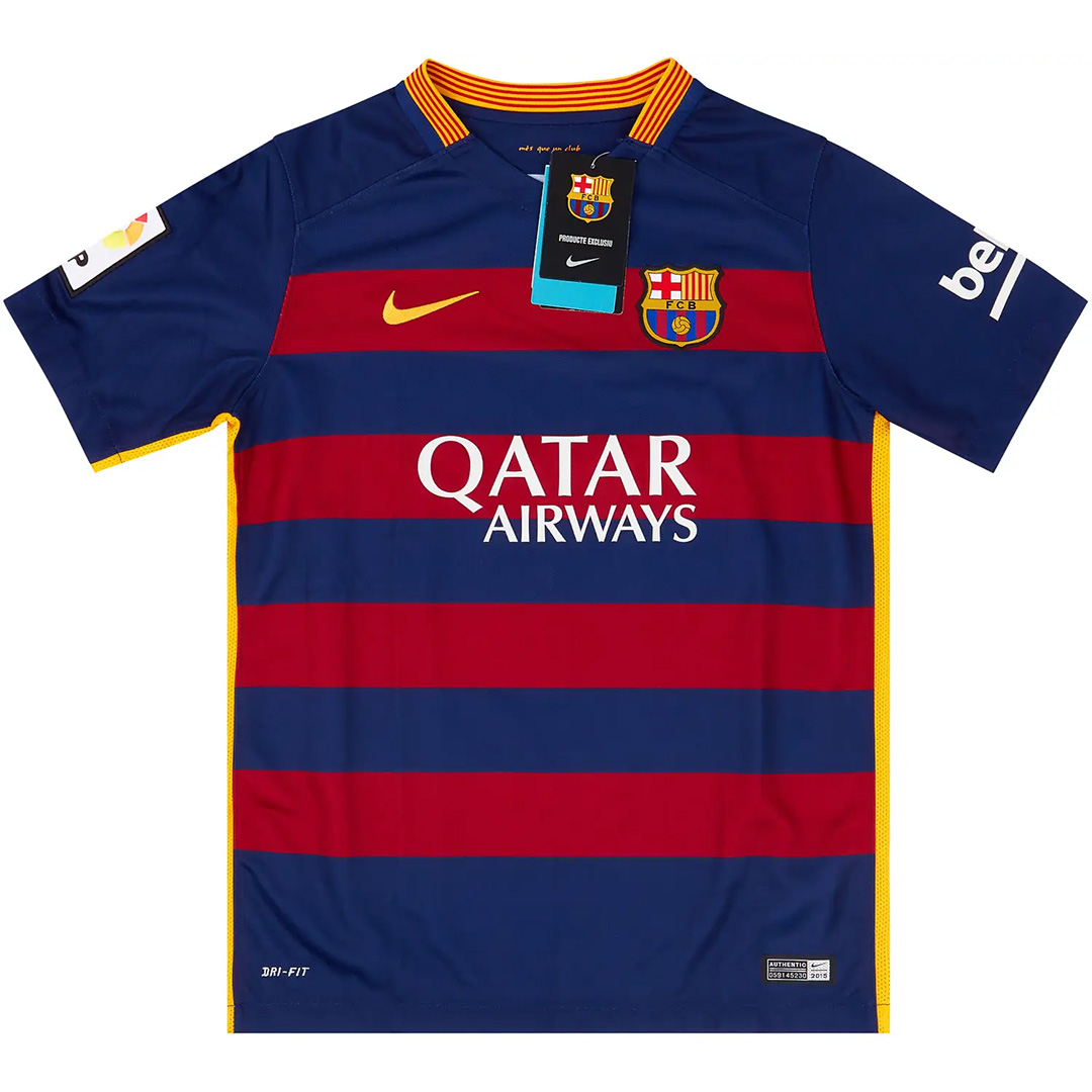 Retro Barcelona Home Jersey 2015/16 - minejerseys