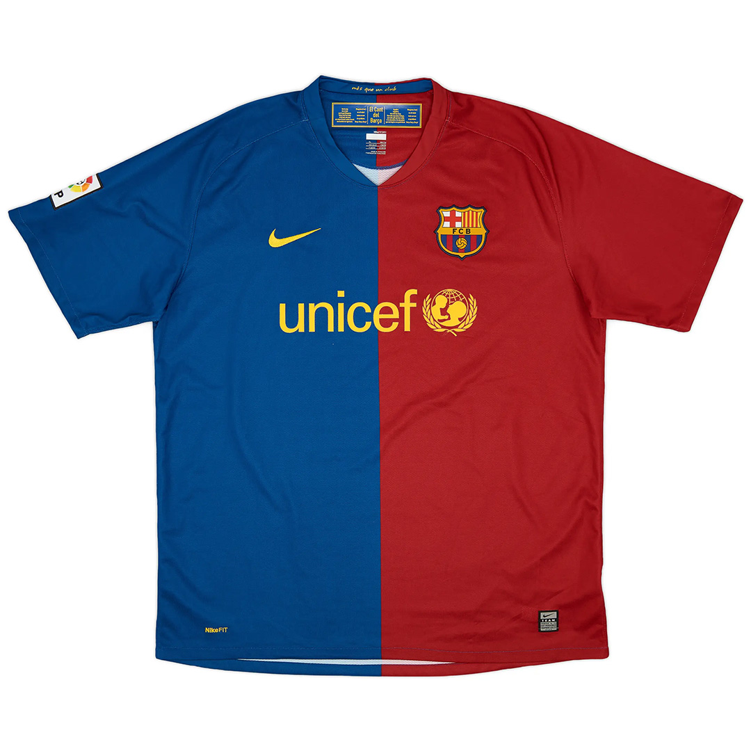 Retro Barcelona Home Jersey 2008/09 - minejerseys